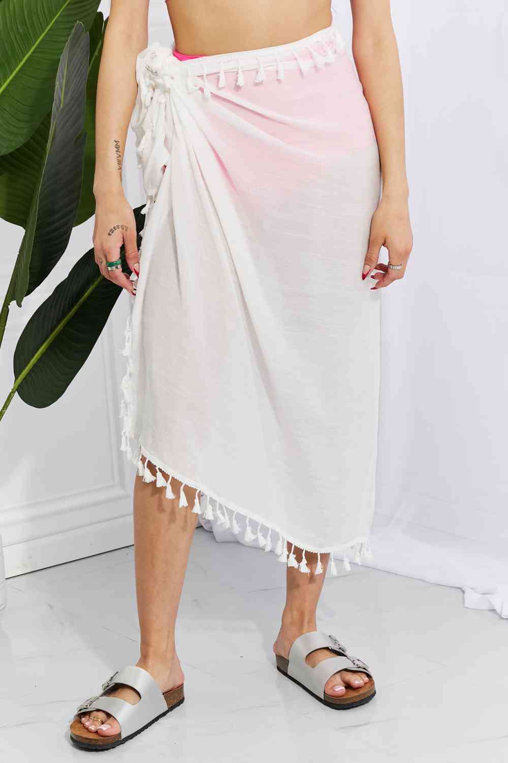 Relax and Refresh Tassel Wrap Cover-Up