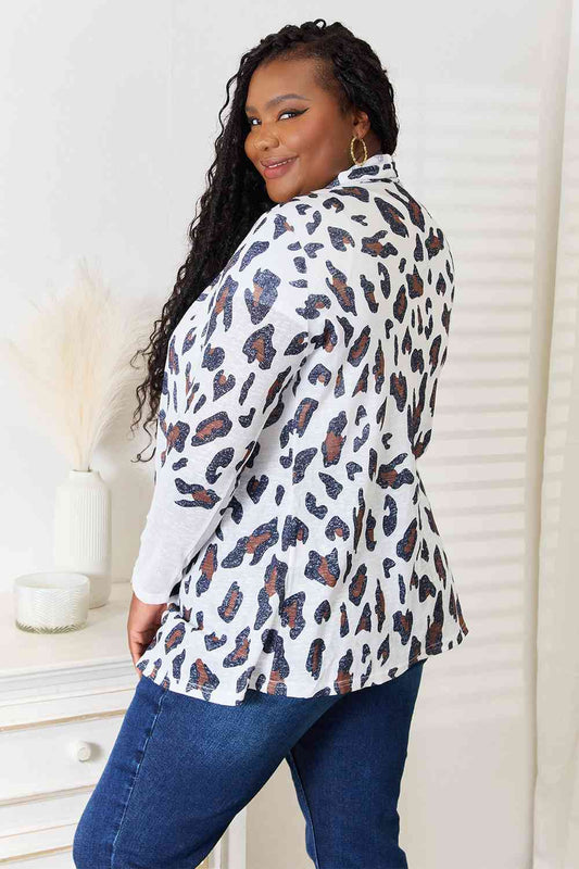 Leopard Long Sleeve Cardigan