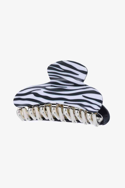 Animal Print Claw Clip