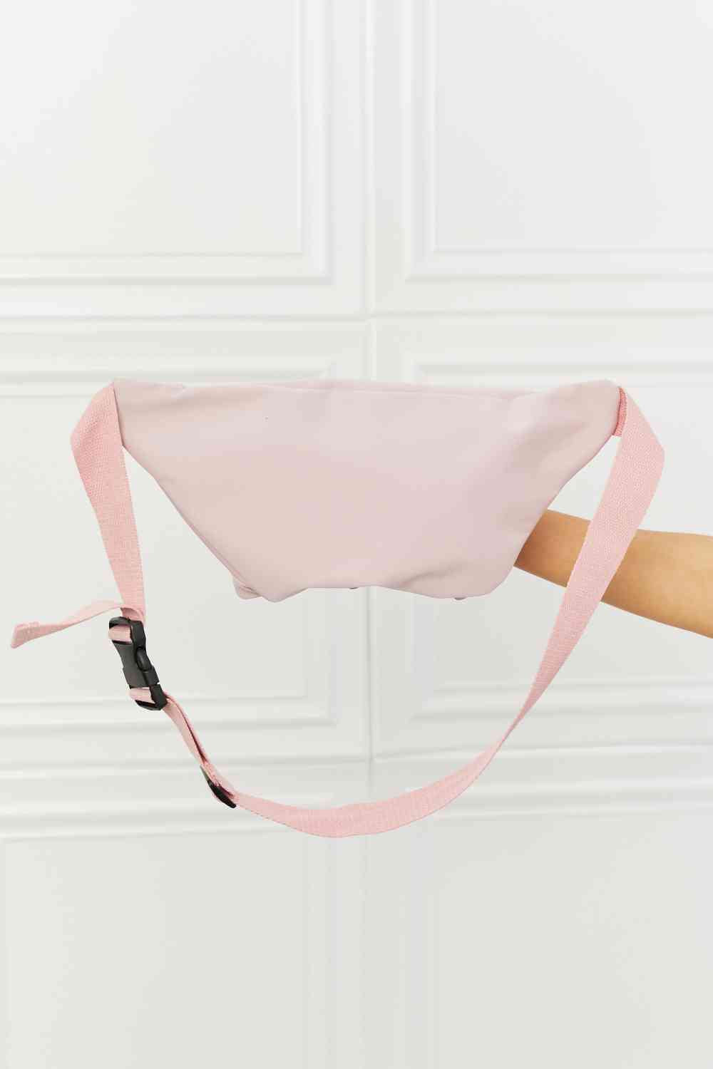 Doing Me Waist Bag in Pink