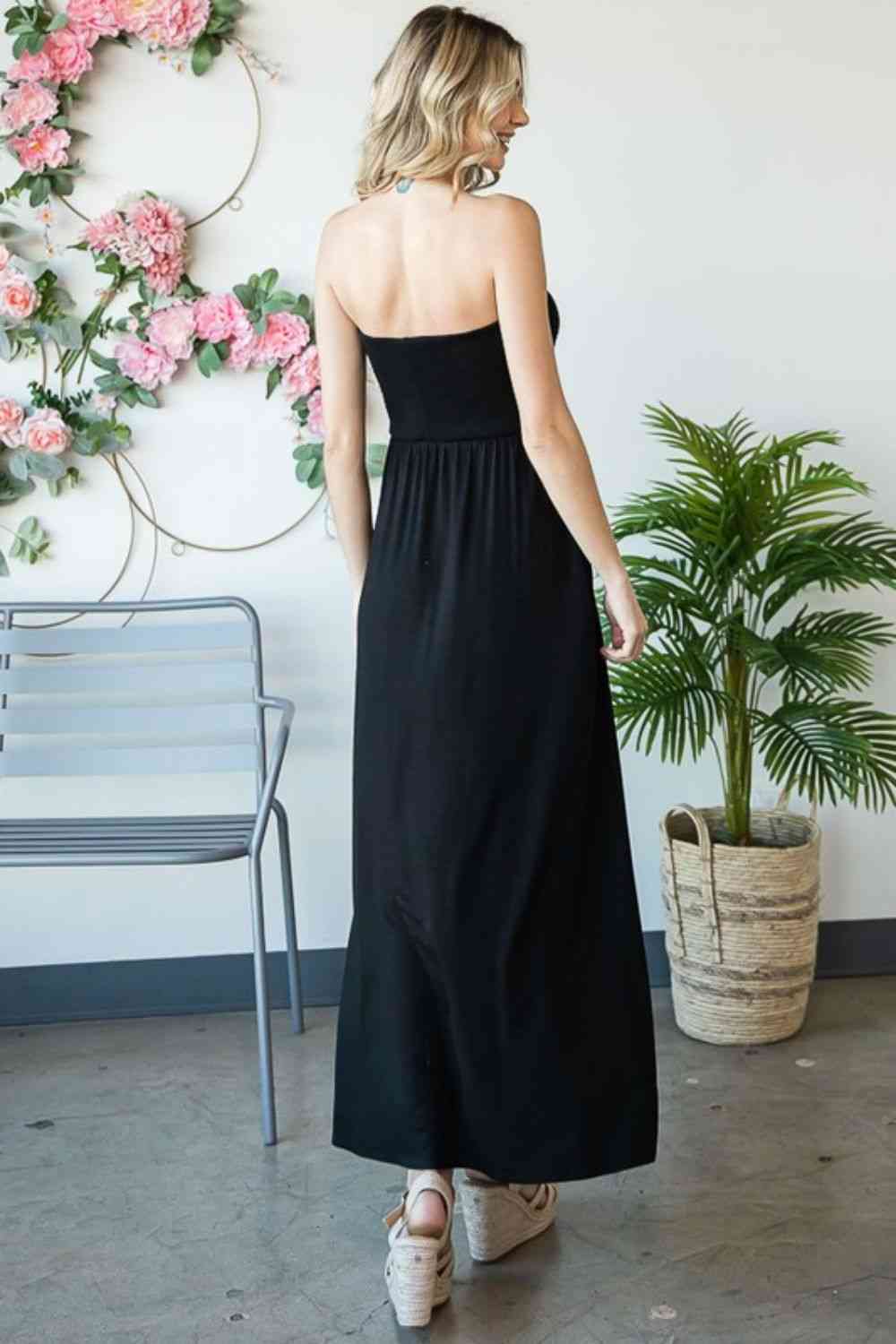 Strapless Maxi Dress