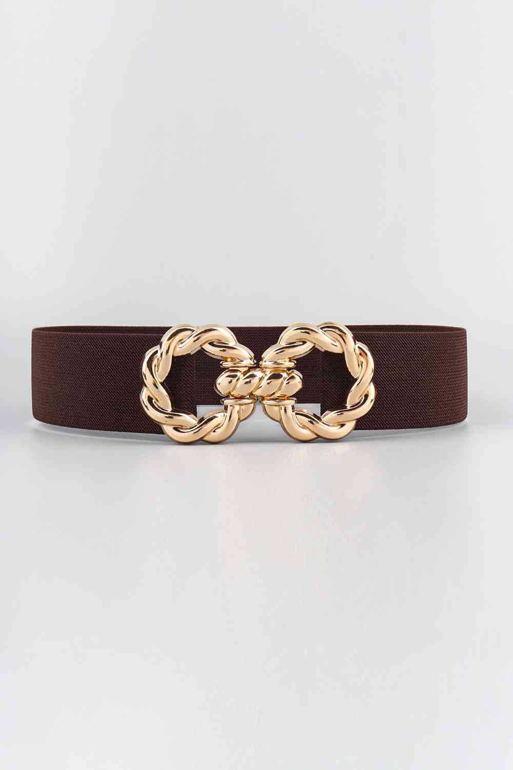 Zinc Alloy Buckle Elastic Belt