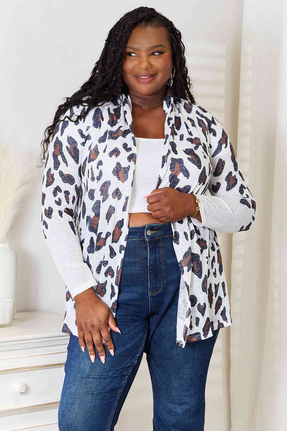 Leopard Long Sleeve Cardigan