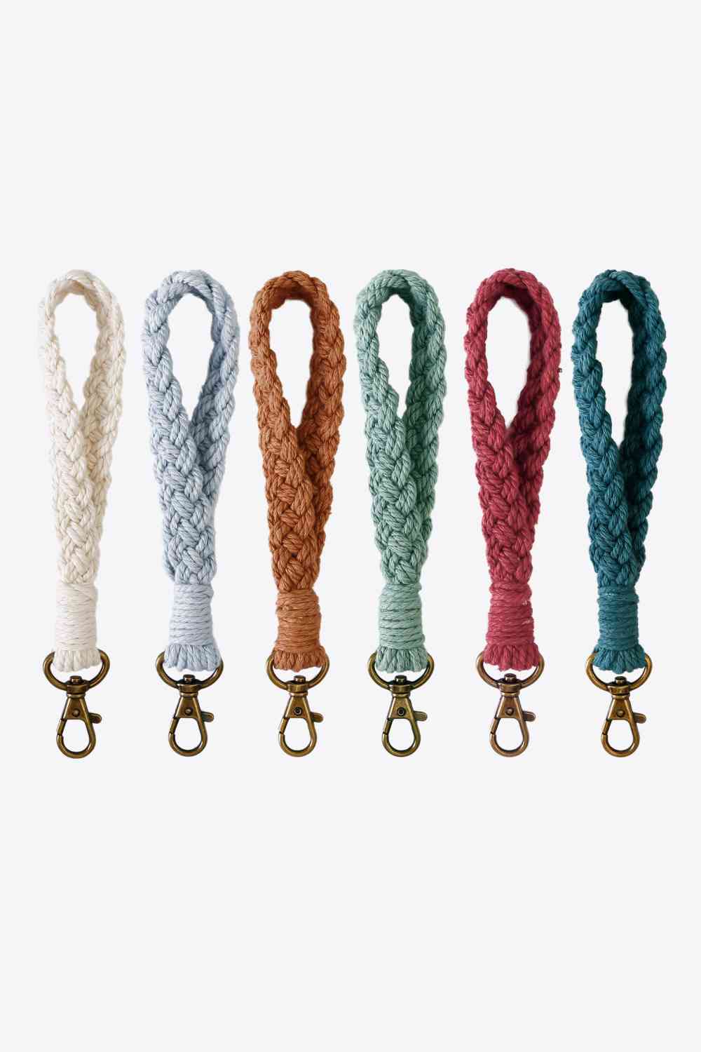 Random 6-Pack Braided Key Chain