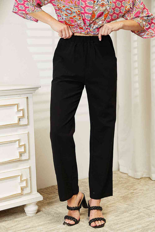 Pull-On Pants with Pockets