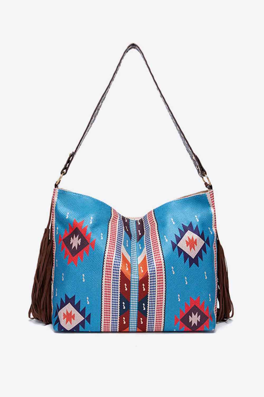 Geometric Canvas Tote Bag